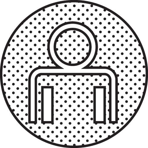 People icon sign symbol design