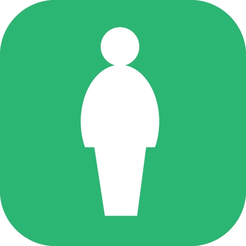 People icon symbol sign design