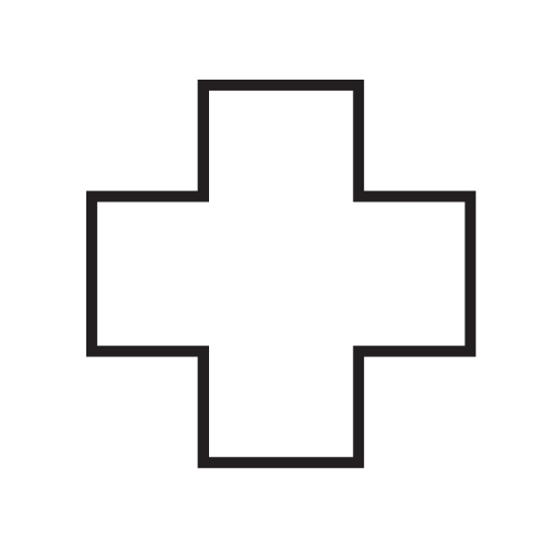Pharmacy cross icon