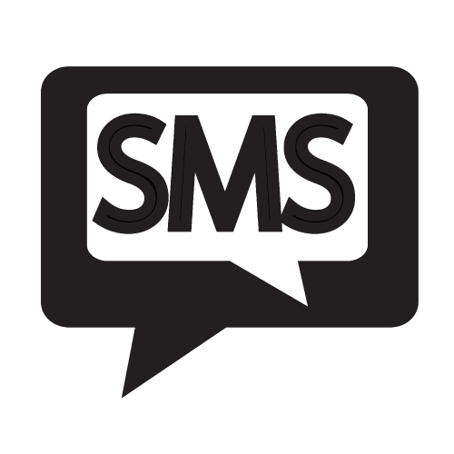 Phone icon , SMS icon