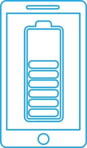 Phone mobile icon sign symbol design
