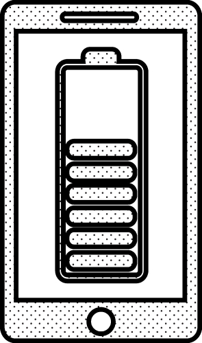 Phone mobile icon sign symbol design