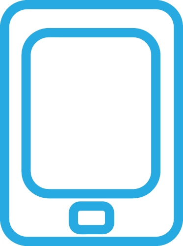 Phone mobile icon sign symbol design