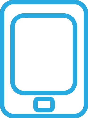 Phone mobile icon sign symbol design