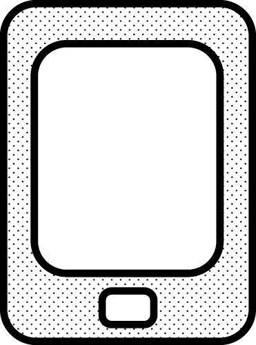 Phone mobile icon sign symbol design