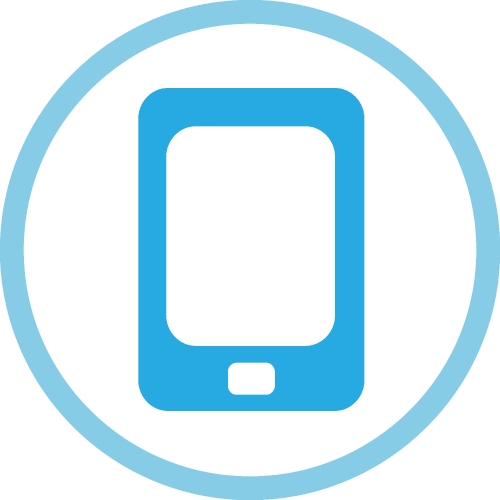 Phone mobile icon sign symbol design