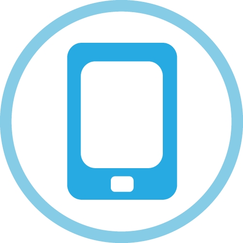 Phone mobile icon sign symbol design