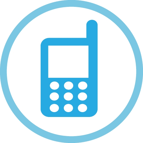 Phone mobile icon sign symbol design