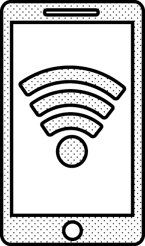 Phone mobile icon sign symbol design