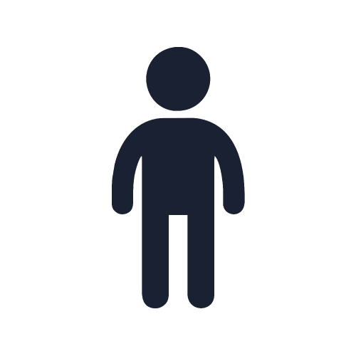 Pictogram Man icon