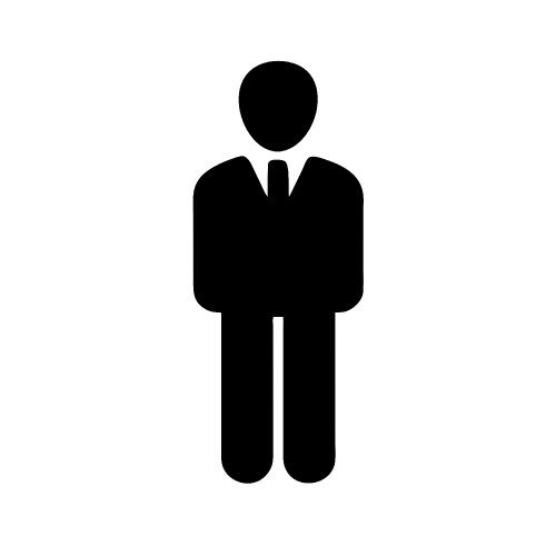 Pictogram Man icon