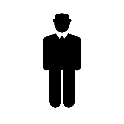 Pictogram Man icon