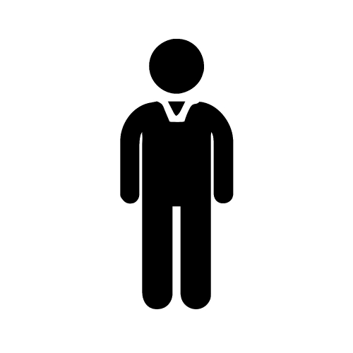 Pictogram Man icon