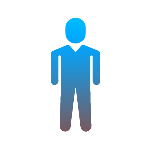 Pictogram Man icon