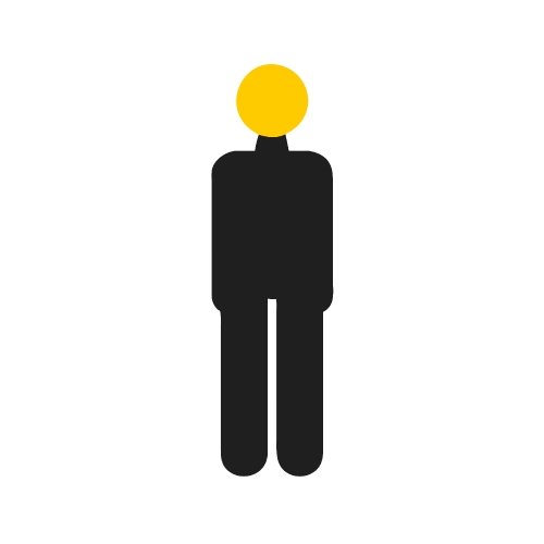 Pictogram Man icon