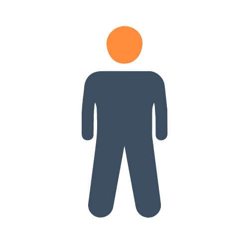 Pictogram Man icon