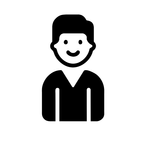 Pictogram Man icon