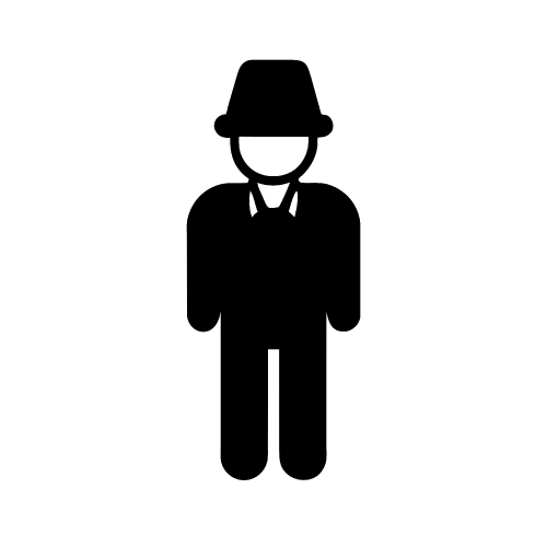 Pictogram Man icon