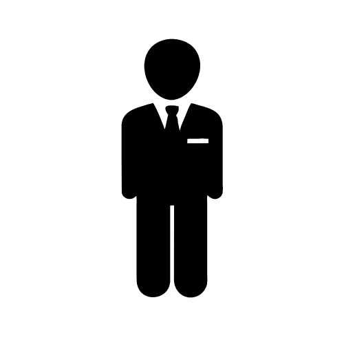 Pictogram Man icon