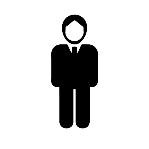 Pictogram Man icon