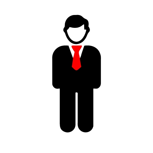 Pictogram Man icon