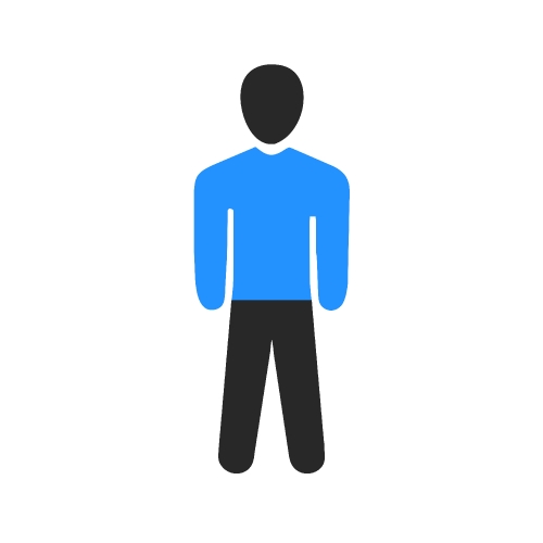 Pictogram Man icon