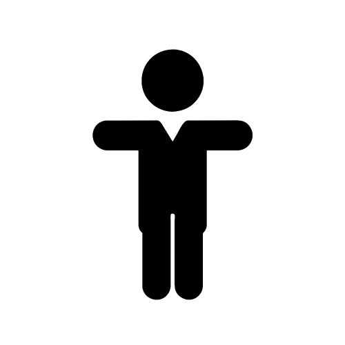 Pictogram Man icon