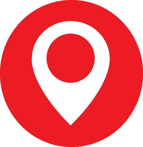 Pin Location icon sign