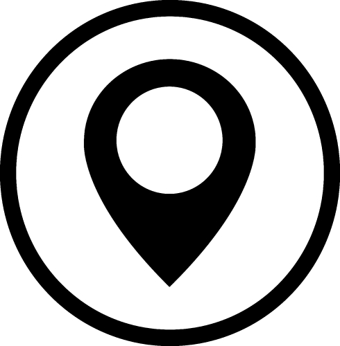 Pin Location icon sign