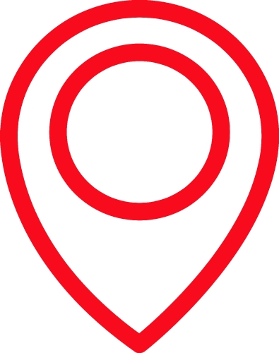 Pin location icon sign symbol design