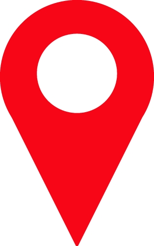 Pin location icon sign symbol design