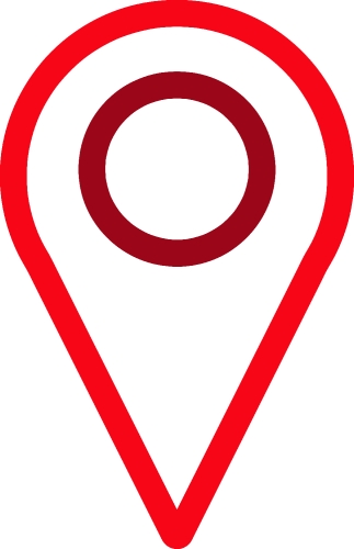 Pin location icon sign symbol design