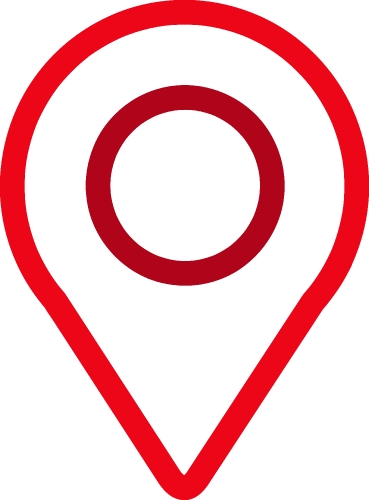 Pin location icon sign symbol design