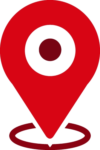 Pin location icon sign symbol design