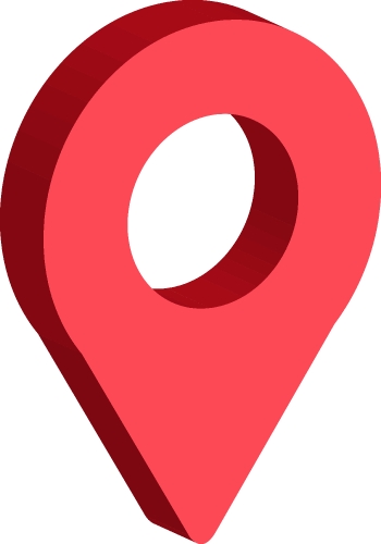 Pin location icon sign symbol design