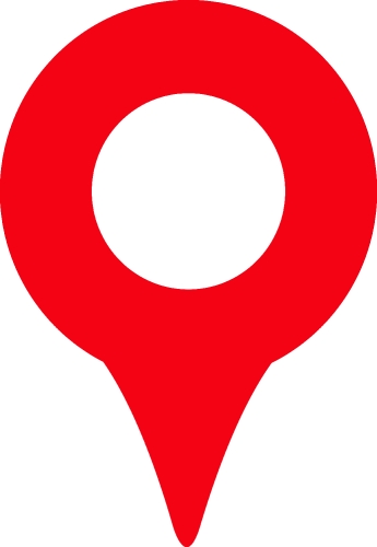 Pin location icon sign symbol design