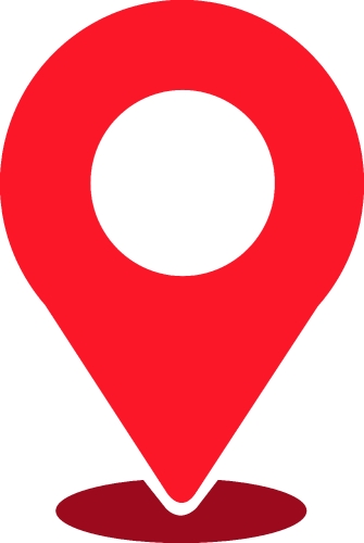 Pin location icon sign symbol design