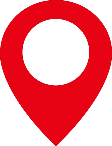 Pin sign Location icon