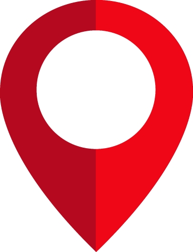 Pin sign Location icon