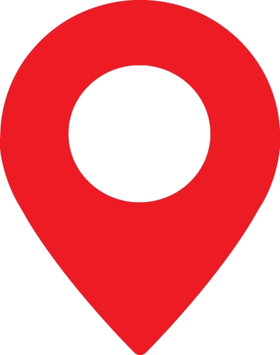 Pin sign Location icon