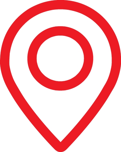 Pin sign Location icon