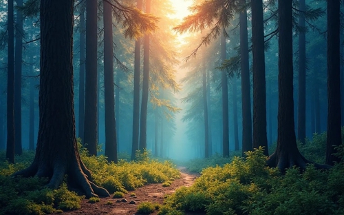 Pine Forest Picture Background Wallpapers  gfhdfgh (11)