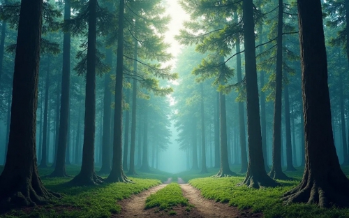 Pine Forest Picture Background Wallpapers  gfhdfgh (12)