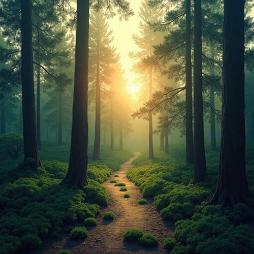 Pine Forest Picture Background Wallpapers  gfhdfgh (27)