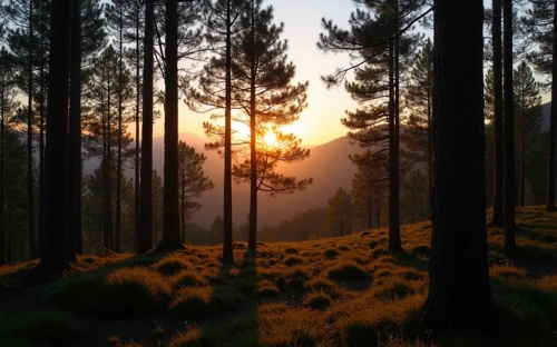 Pine Forest Picture Background Wallpapers Free images 27032025 (30)