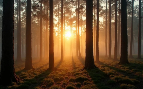 Pine Forest Picture Background Wallpapers Free images 27032025 (35)
