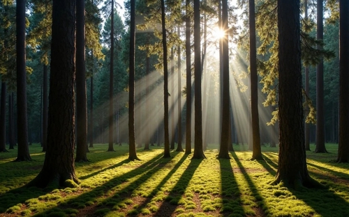 Pine Forest Picture Background Wallpapers Free images 27032025 (45)