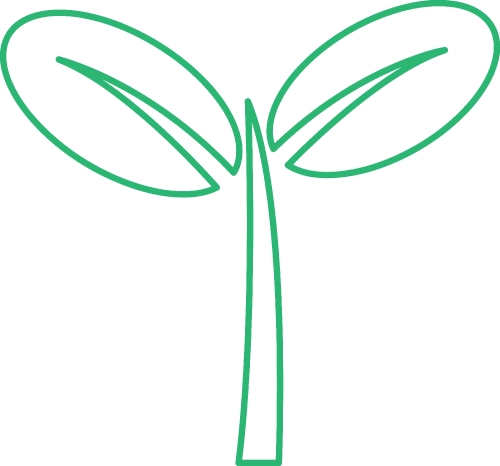 Plant icon sign symbol design