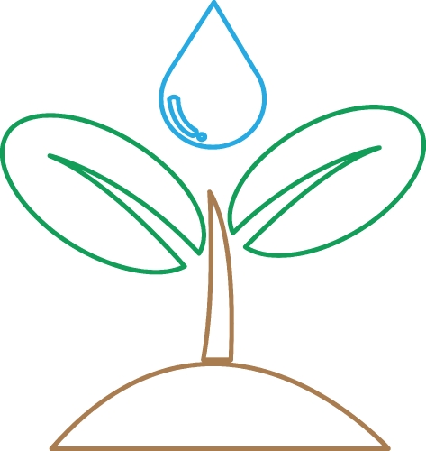 Plant icon sign symbol design