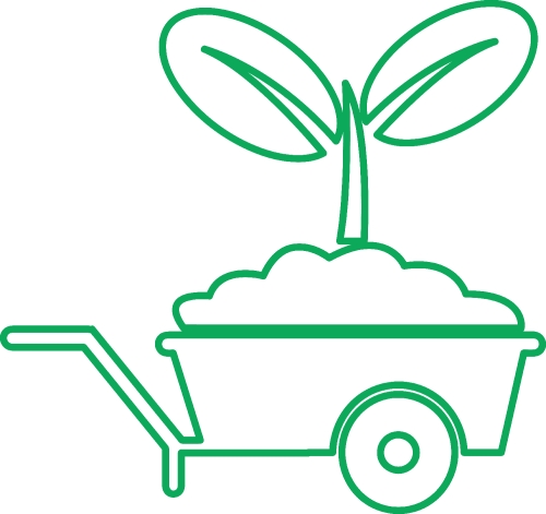 Plant icon sign symbol design